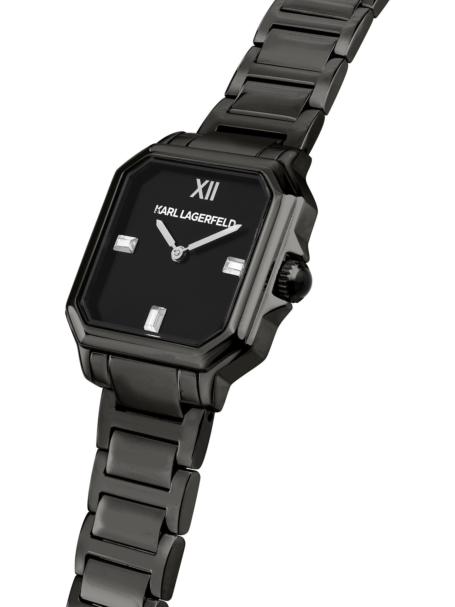 KARL LAGERFELD Quarzuhr Karl Lagerfeld Damen-Uhren Analog Quarz