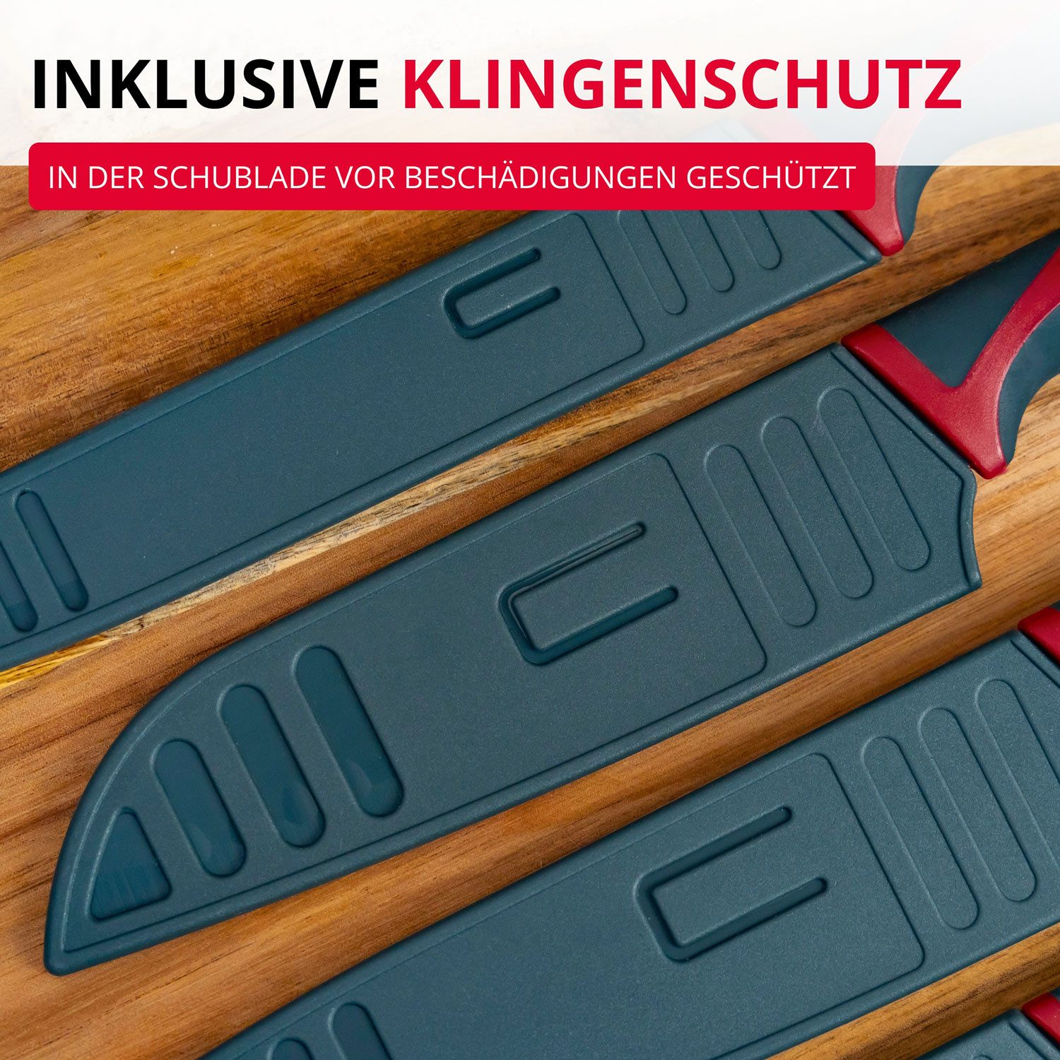 WESTMARK Allzweckmesser Klingenlänge: 12 cm, mit Klingenschutz, Allzweck-/Gemüsemesser