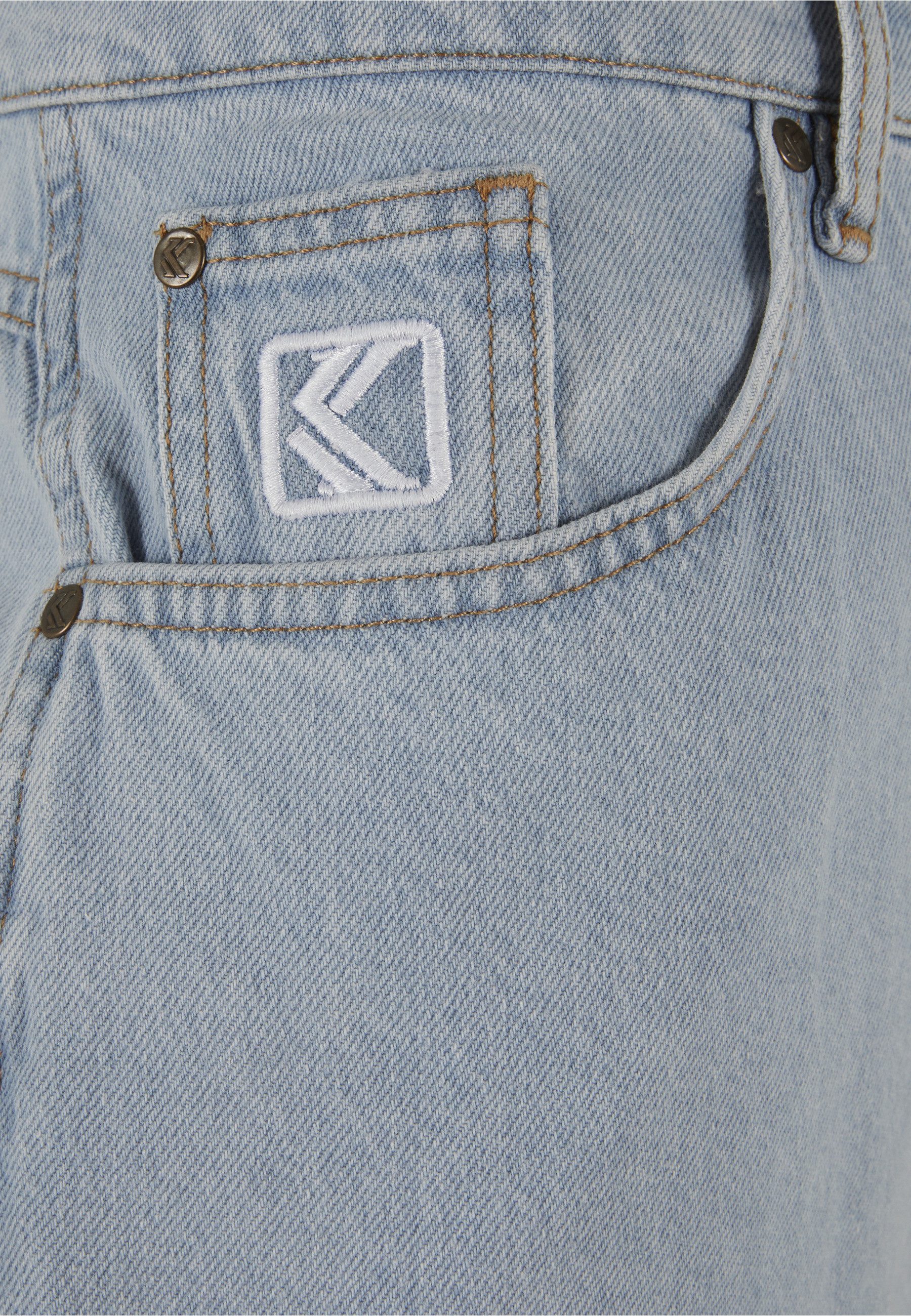 Karl Kani Bequeme Jeans Karl Kani Herren KK Small Signature Tapered Five Pocket Denim