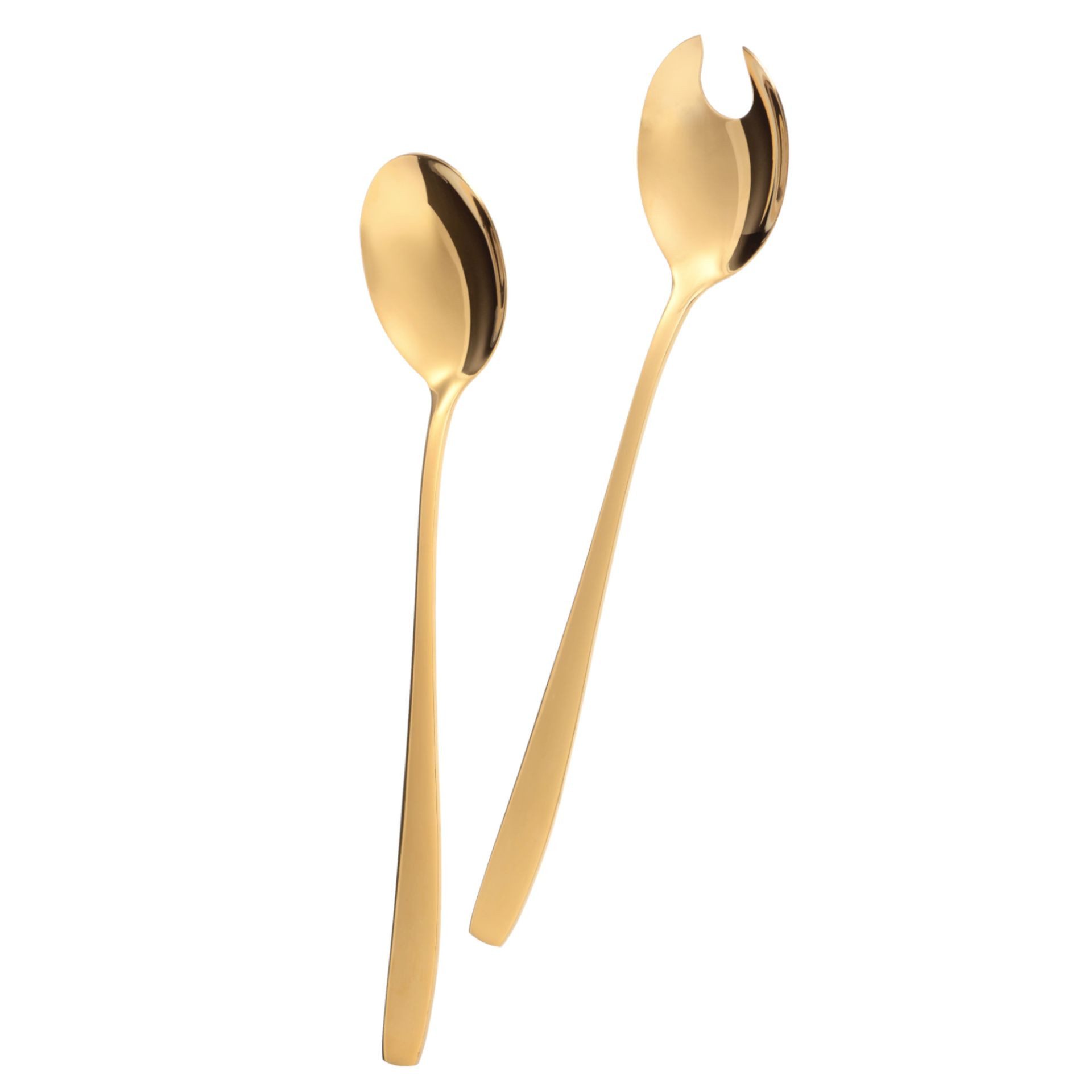GRÄWE Salatbesteck, Gräwe Salatbesteck 2-tlg, Edelstahl, gold