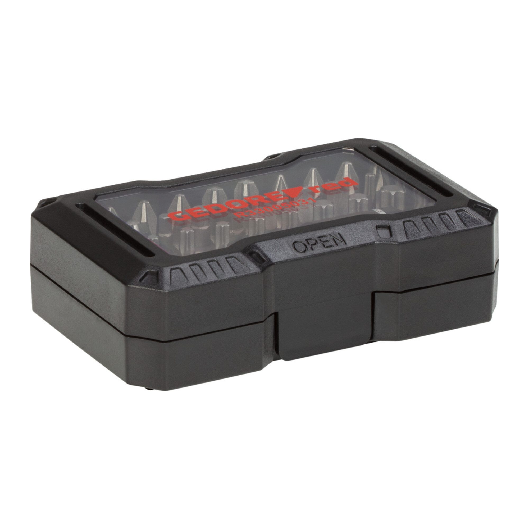 Gedore Red Bit-Set Gedore R33005031 Bit-Box 1/4 SL+PH+PZ+TX+6-kant 32-teilig