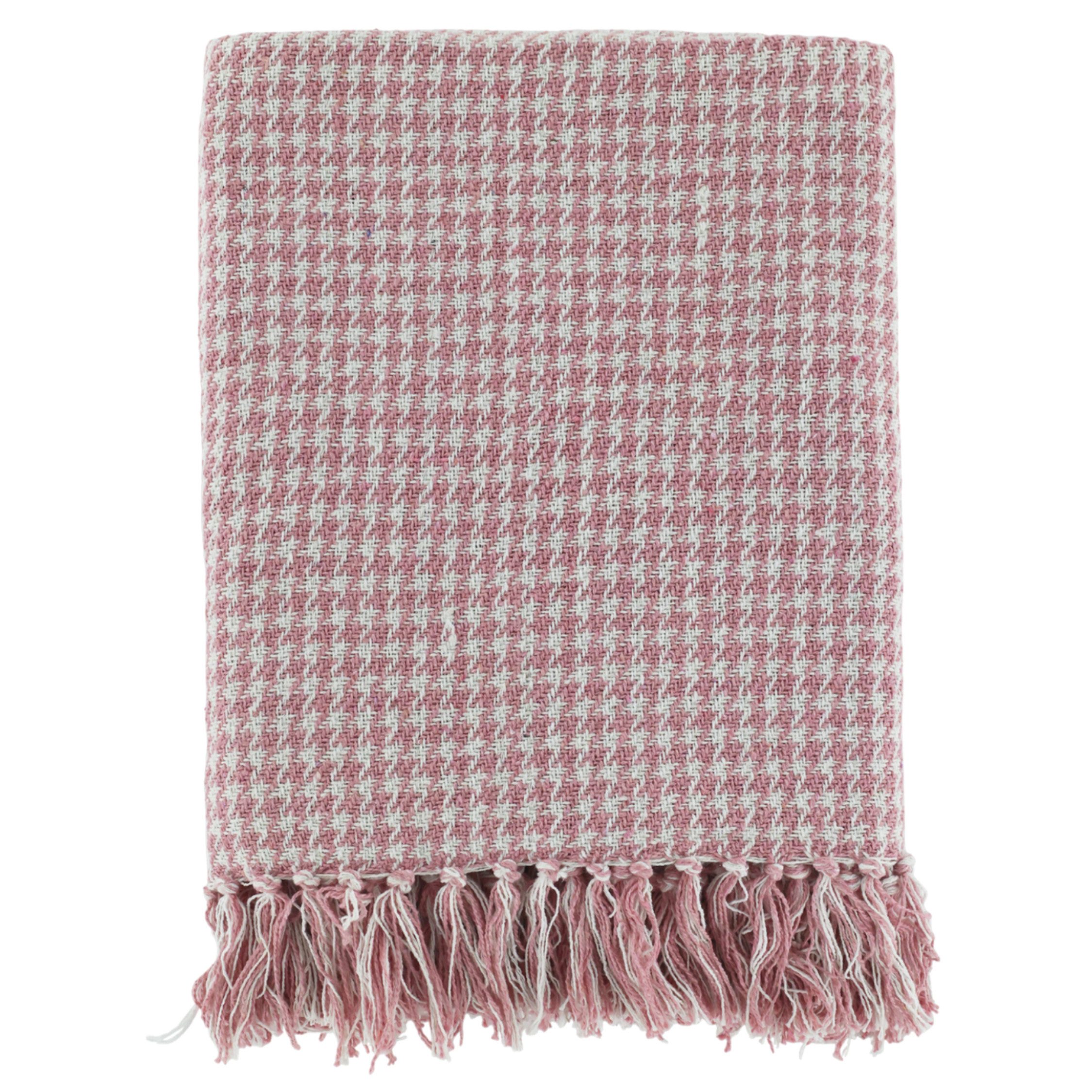 Plaid Chic Antique Aix Plaid Himbeere, Chic Antique