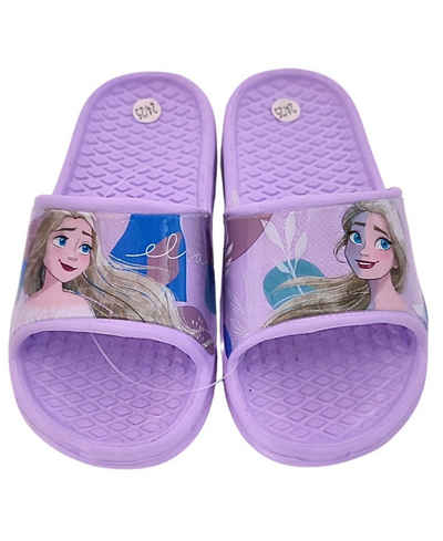 Disney Frozen Elsa Badeschuh (2-tlg) Mädchen Schlappen - Sandalen Größe 24 - 31