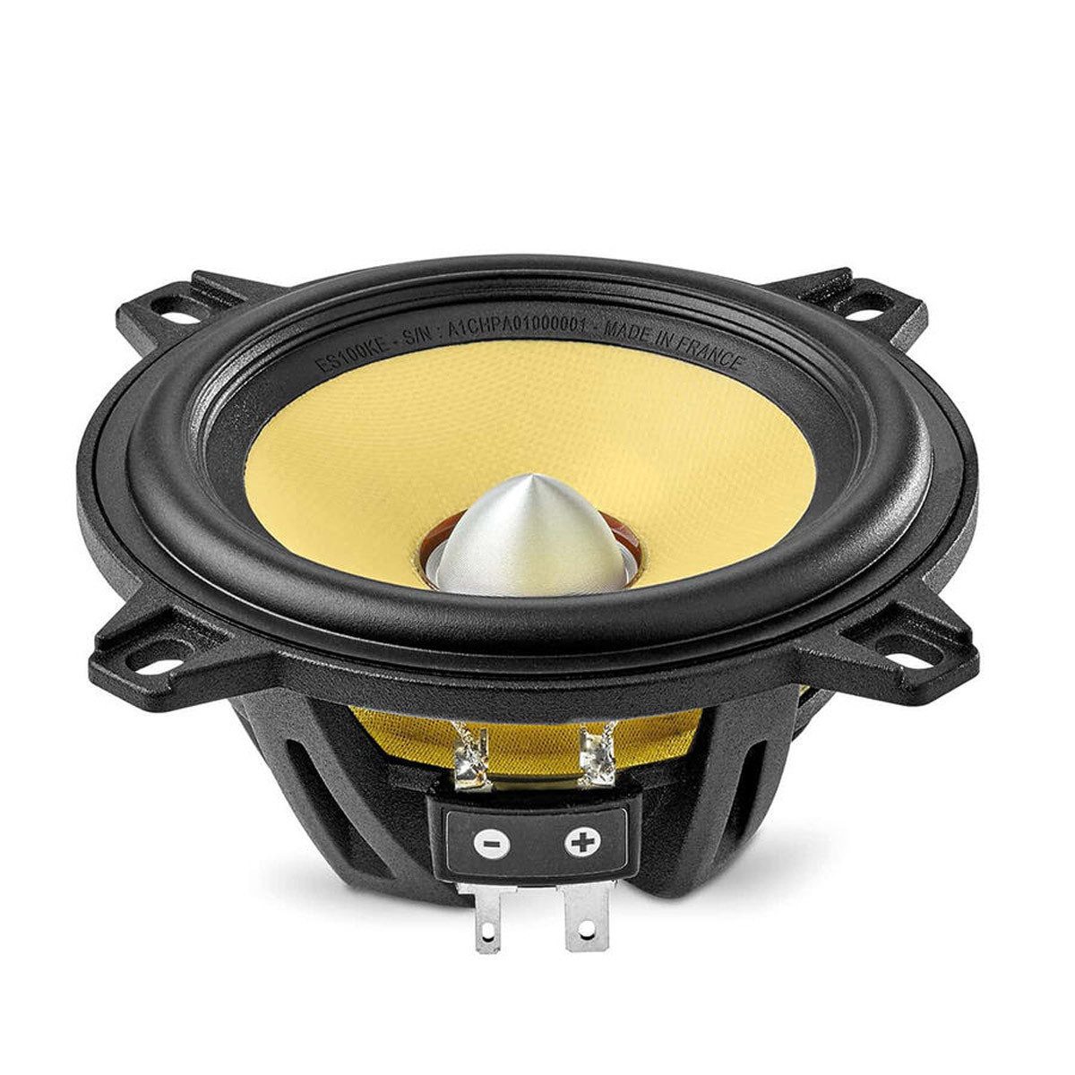 FOCAL ES 100 KE, 10cm (4) 2-Wege Lautsprecher-Komponentensystem Auto-Lautsprecher (60 W)