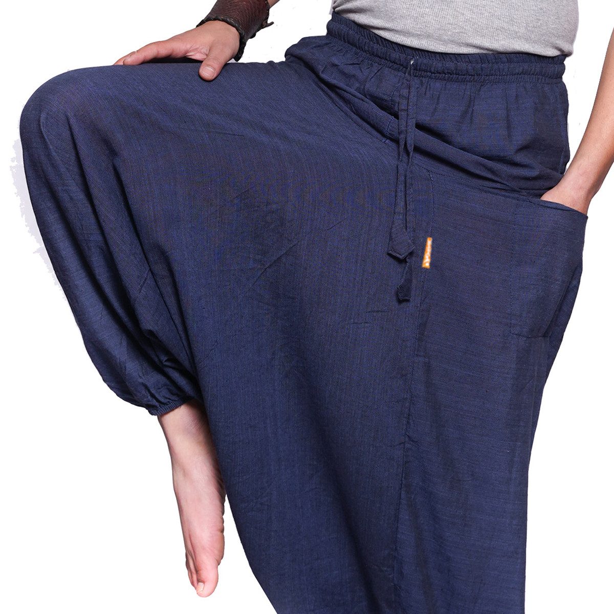 SIMANDRA Haremshose Singharaja Herren Freizeithose (1-tlg) mit elastischem Bund