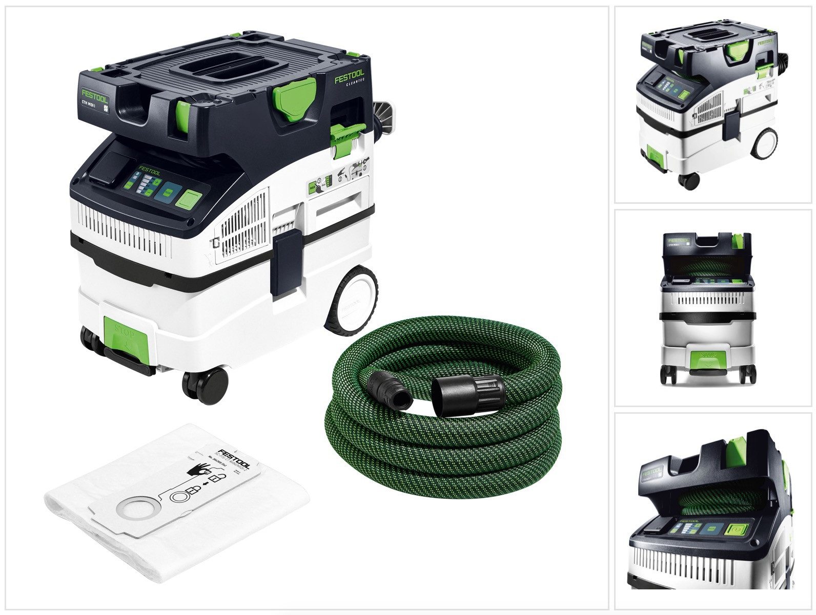 FESTOOL Absauganlage CTM MIDI I CLEANTEC Absaugmobil (574822) Staubklasse M