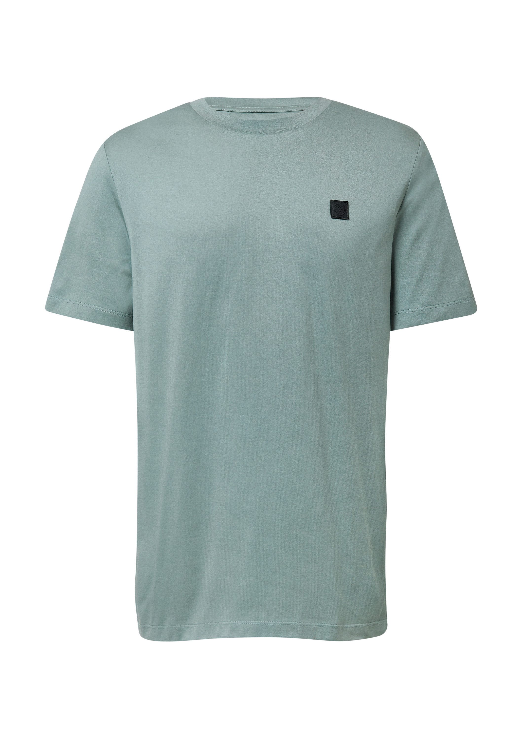 s.Oliver Kurzarmshirt T-Shirt T-Shirt aus Edeljersey mit Label-Patch günstig online kaufen