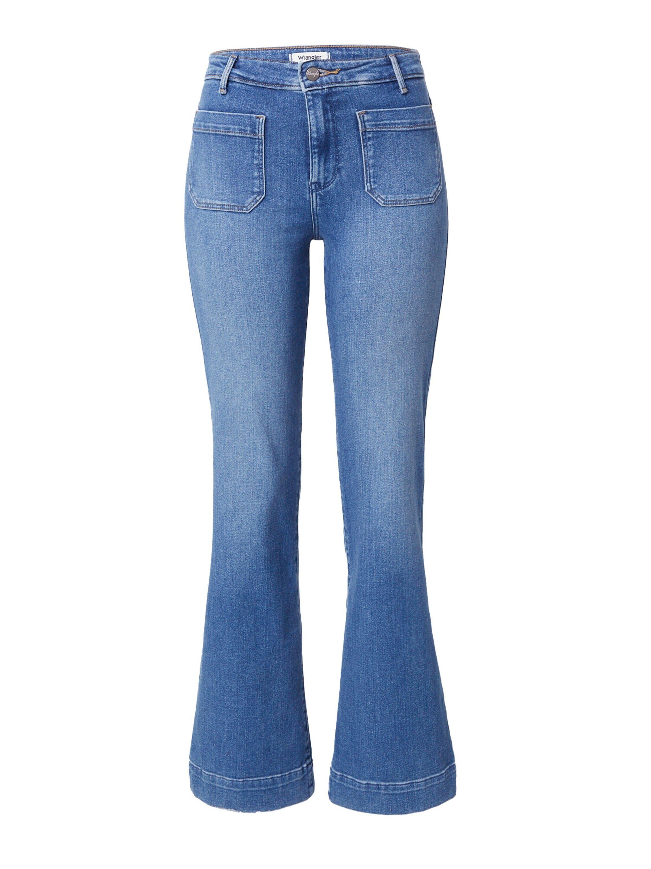Wrangler Schlagjeans FLARE (1-tlg) Plain/ohne Details günstig online kaufen