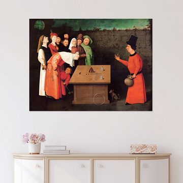 Posterlounge Wandfolie Hieronymus Bosch, Der Gaukler, Malerei
