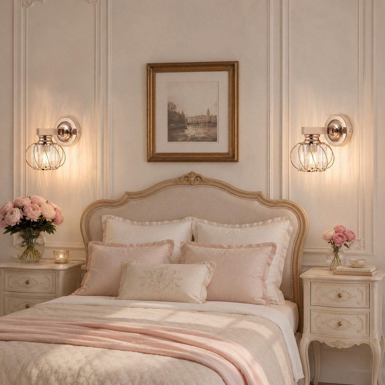 BlingBin Wandleuchte Goldene Kristall Innen,E27 Wohnzimmer Wandlampe Moderne, Gold Metall, ohne Leuchtmittel, Kristallwandleuchte für Wohnzimmer Korridor Esszim – Bild 5 von 5