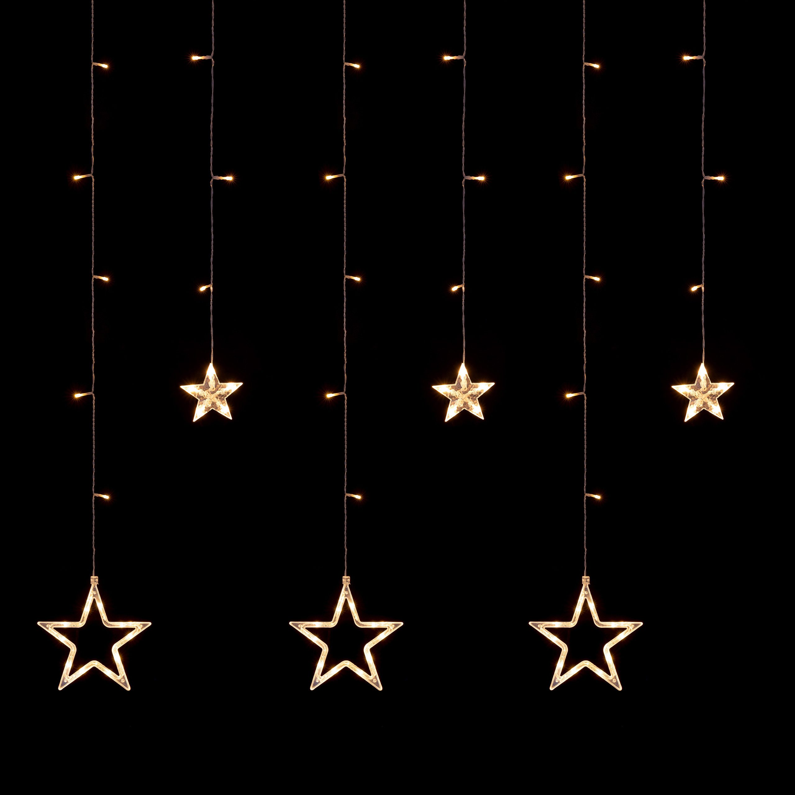 IC Winterworld LED-Lichtervorhang LED Lichtervorhang mit günstig online kaufen