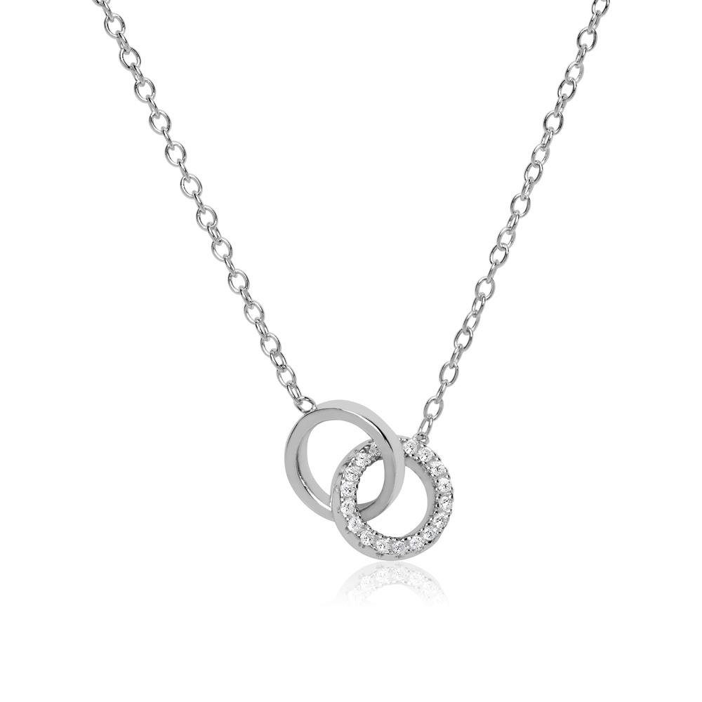 JEWLIX Silberkette JEWLIX Sterlingsilber Kette Kreise günstig online kaufen