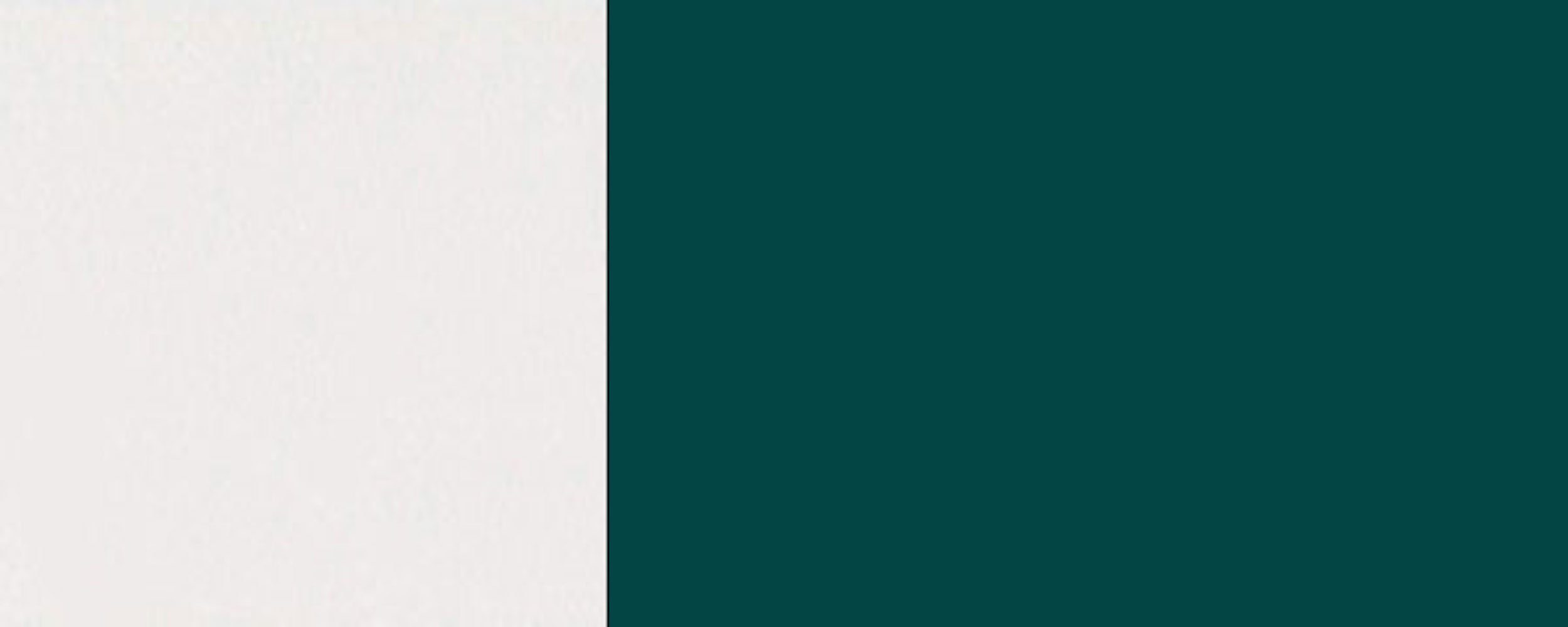 mit Rimini matt 1 6004 wählbar Front- Korpusfarbe RAL Spülenunterschrank Schublade (Vollauszug) & Feldmann-Wohnen 60cm blaugrün (Rimini)