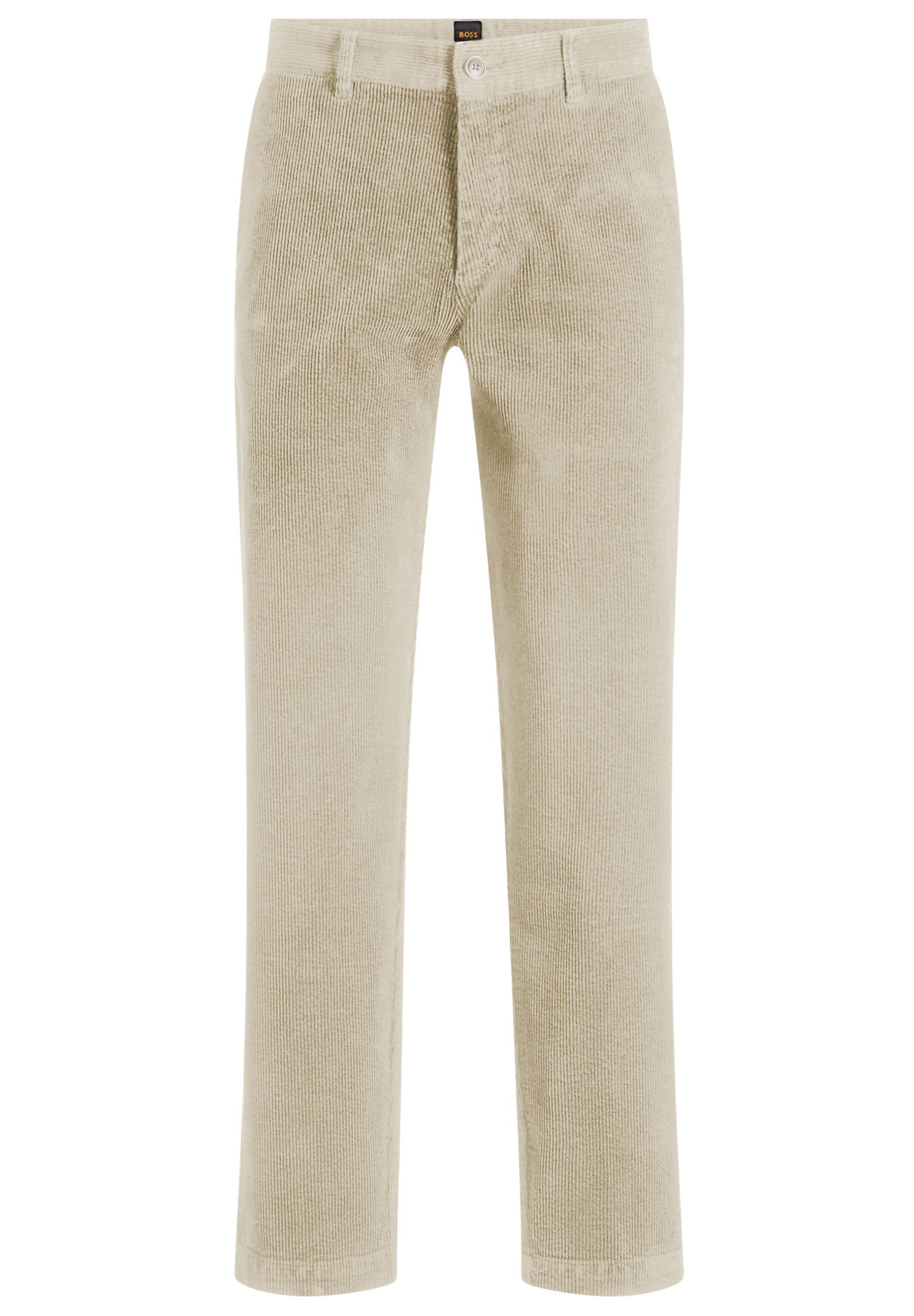 BOSS ORANGE Chinohose aus Baumwoll-Cord (1-tlg)