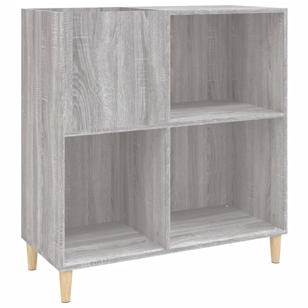 cm Holzwerkstoff 84,5x38x89 Grau Sonoma Regal vidaXL Plattenschrank