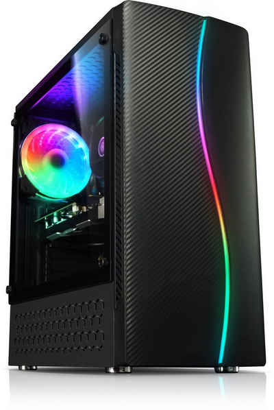 Kiebel Starter PC (AMD Ryzen 5 AMD Ryzen 5 4600G, Radeon Vega, Luftkühlung, RGB-Beleuchtung)