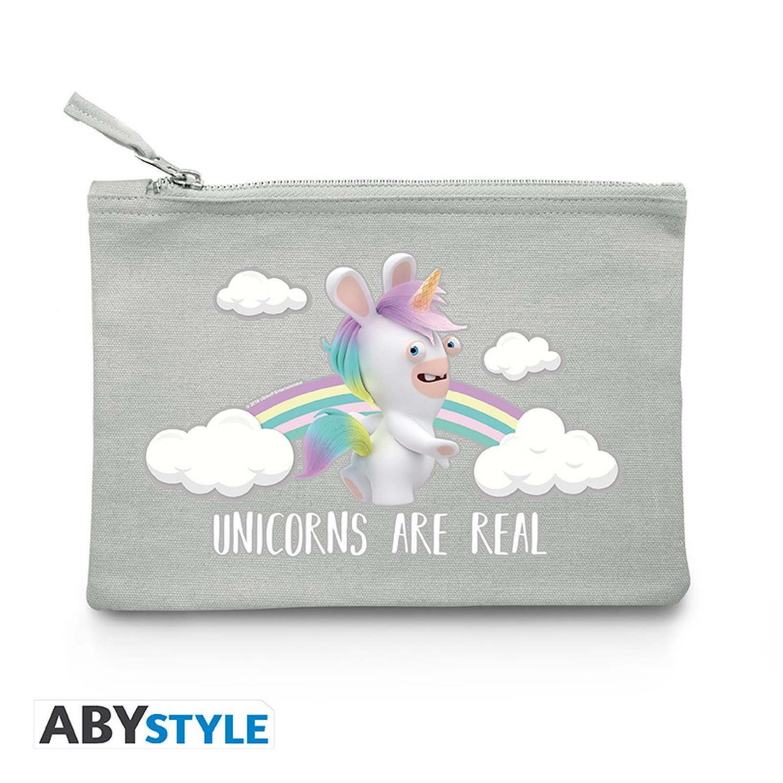 ABYstyle Kosmetiktasche LAPINS CRETINS - Cosmetic Case - Lapicorne - Grey