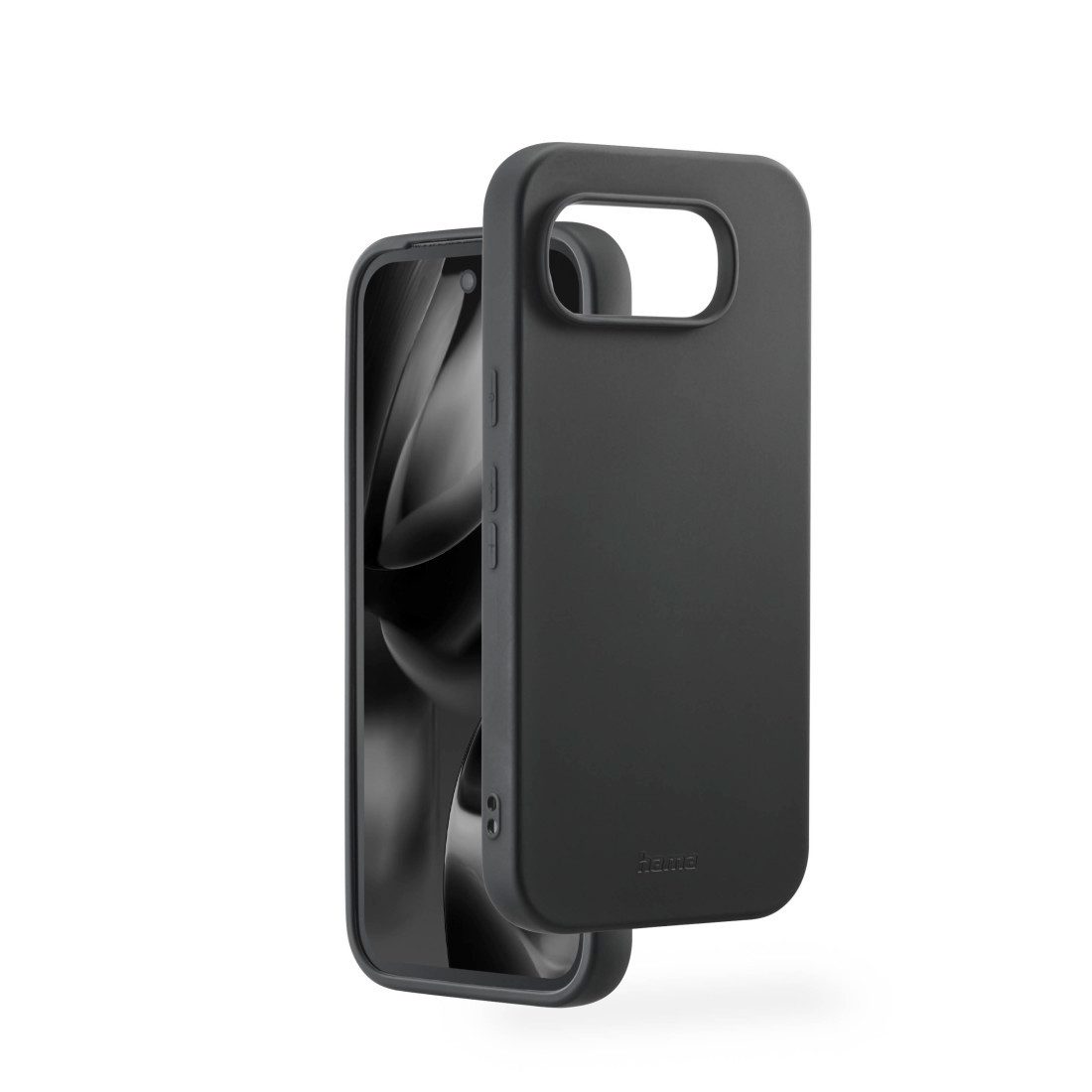 Hama Handyhülle Handyhülle TPU Schutzhülle für Google Pixel 10a, Rubber-Oil-Finish, Kameraschutz, bezogene Seitentasten, Ultra-Slim