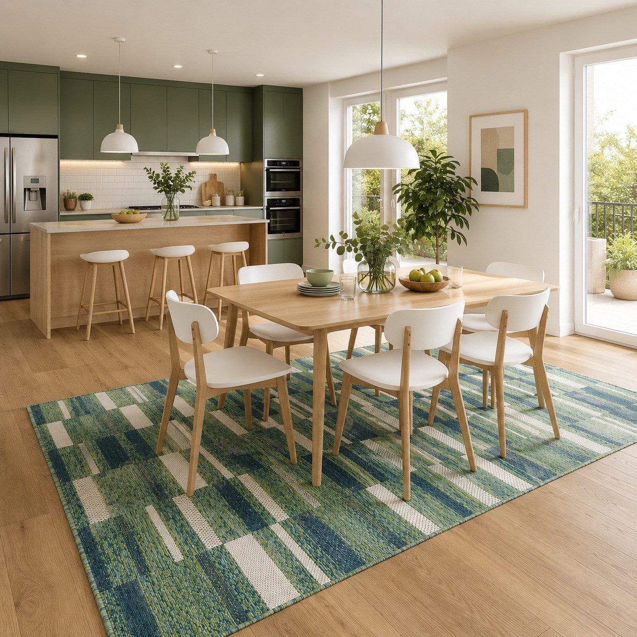 Pergamon Outdoorteppich In- und Outdoor Teppich Carpetto, Rechteckig, Höhe: 6 mm