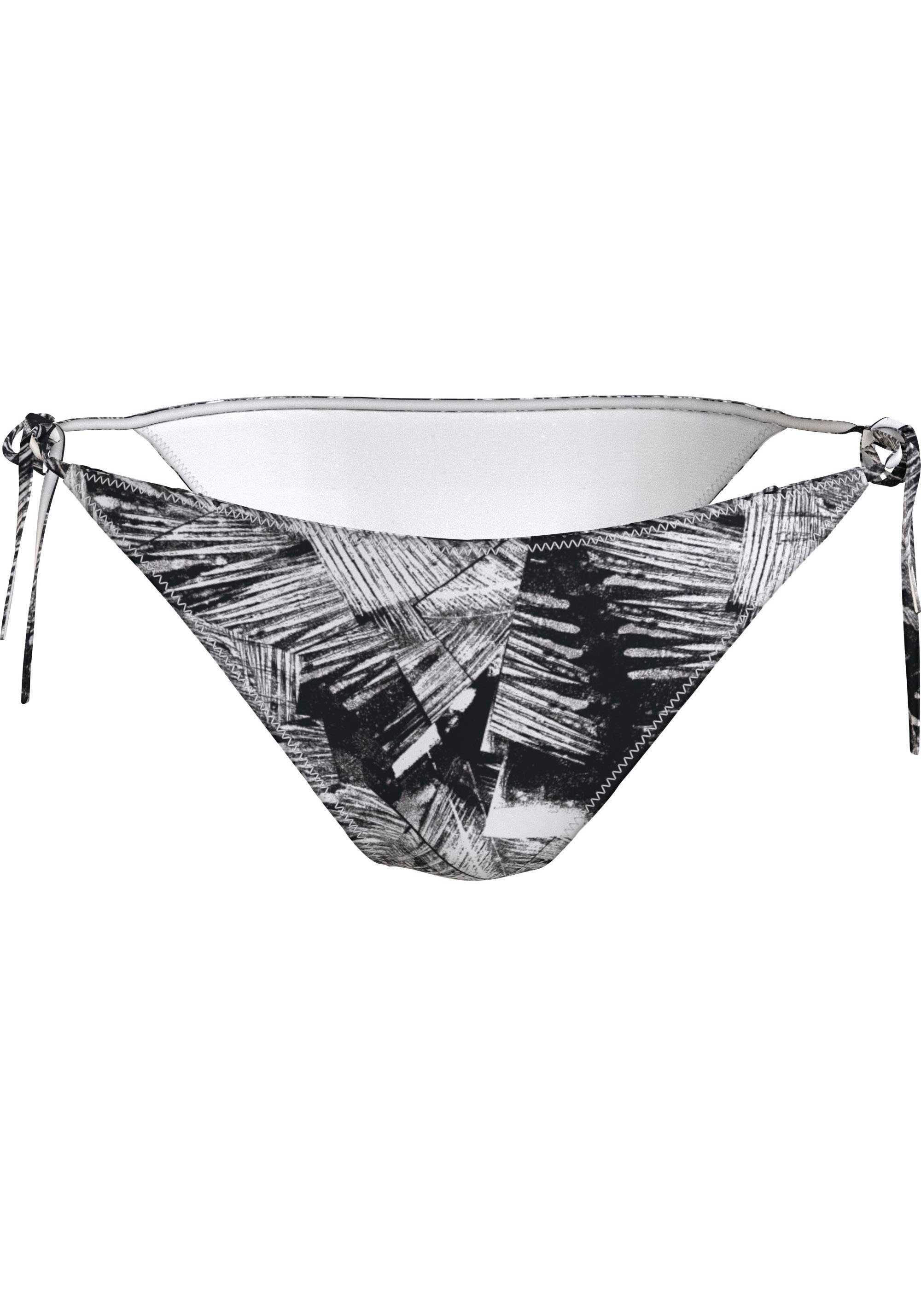 CALVIN KLEIN SWIMWEAR Bikini-Hose STRING SIDE TIE-PRINT in gemusteter Optik mehr