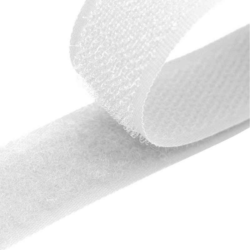 Klettband 25m Klettband zum Nähen 20mm Flausch & Haken, maDDma, 20mm