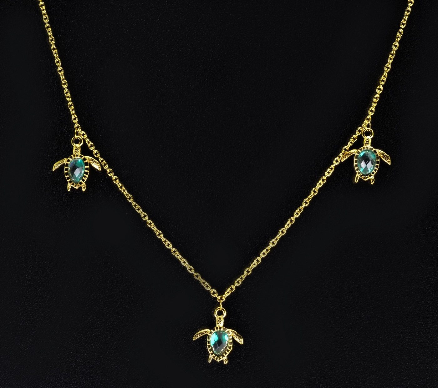 PAUL HEWITT Kette mit Anhänger Paul Hewitt Halskette Damen Aquamarine PH-JE-1580