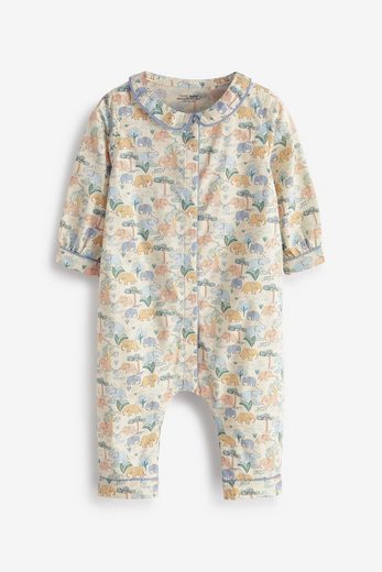 Next Schlafoverall »Baby-Schlafanzug mit Kragen aus Webmaterial«
