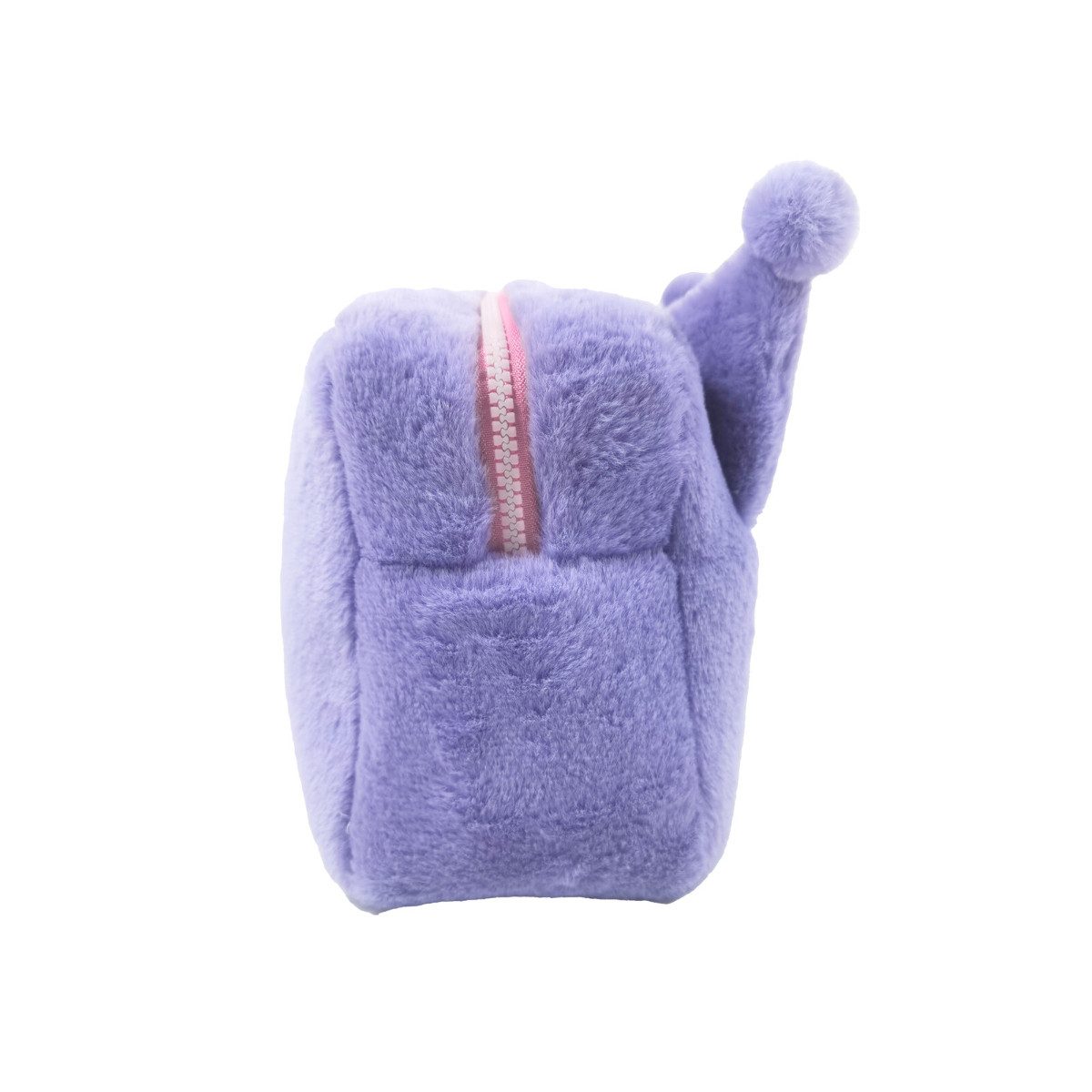 SANRIO Kulturbeutel Kuromi und Hello Kitty Kulturbeutel wendbar Plüsch Kosmetiktasche
