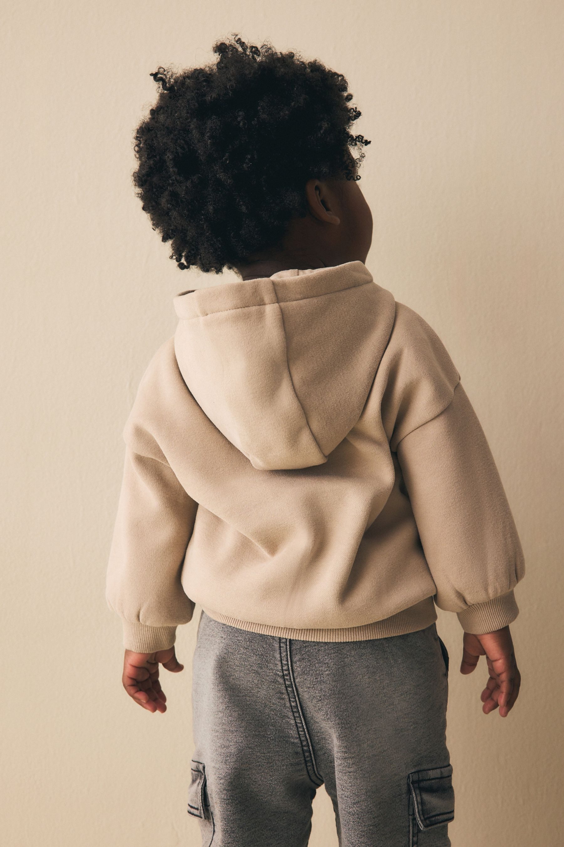 Next Hoodie Kapuzenjacke mit durchgehendem Reißverschluss (1-tlg)