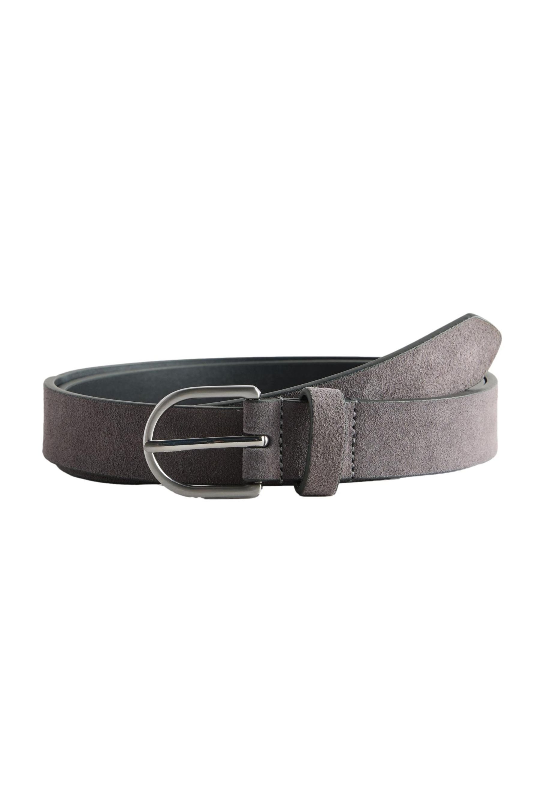 Next Ledergürtel Regular Fit Gürtel aus Veloursleder (1-St)