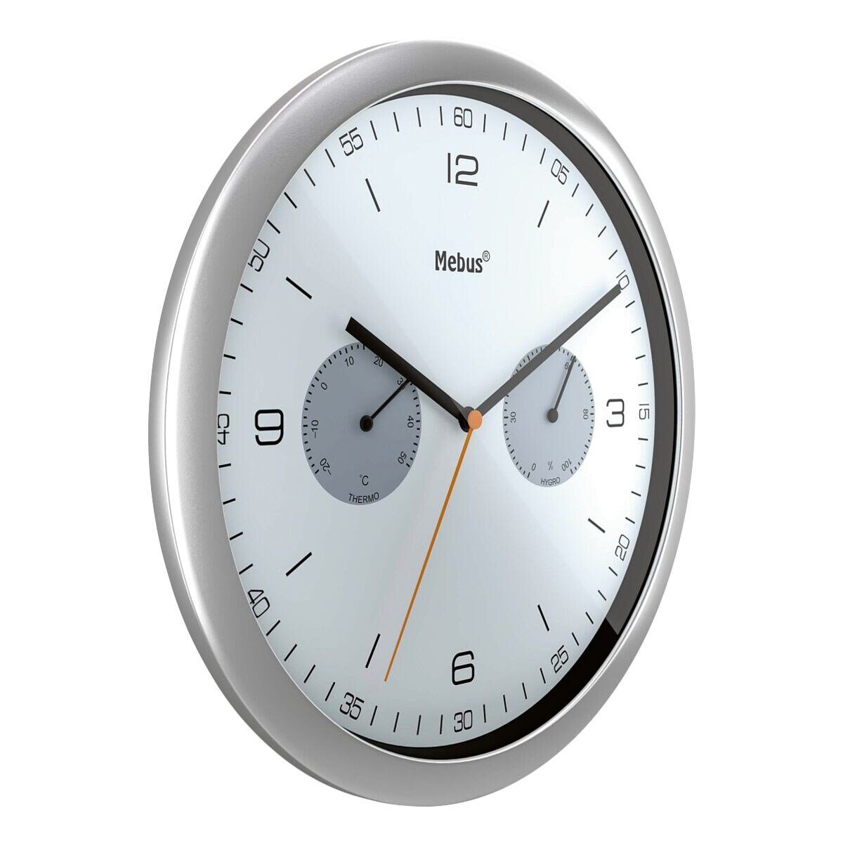 Mebus Wanduhr (mit Hygro- und Thermometer, günstig online kaufen