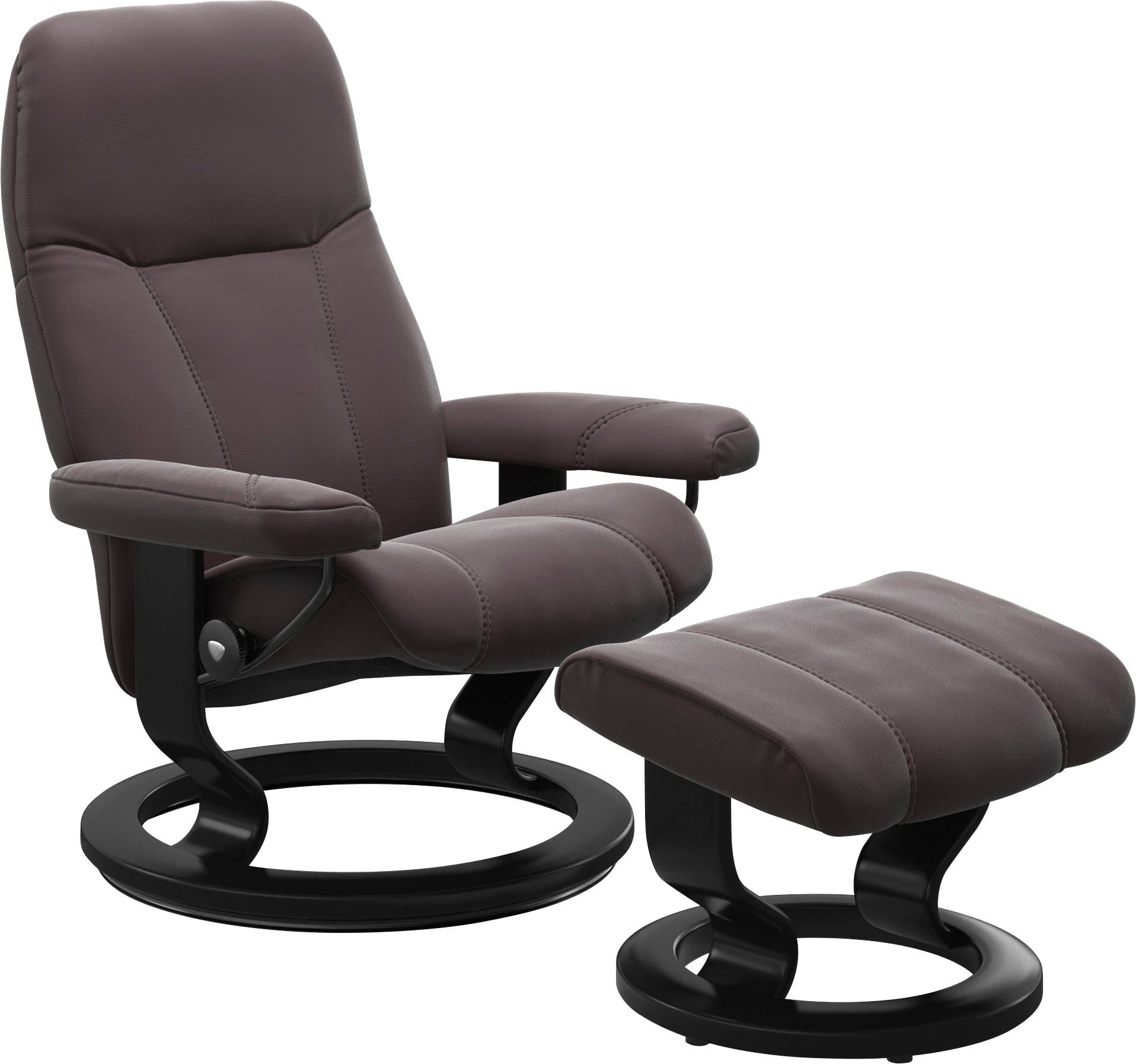 Stressless® Relaxsessel Consul, mit Classic Base, Größe L, Gestell Schwarz | Funktionssessel