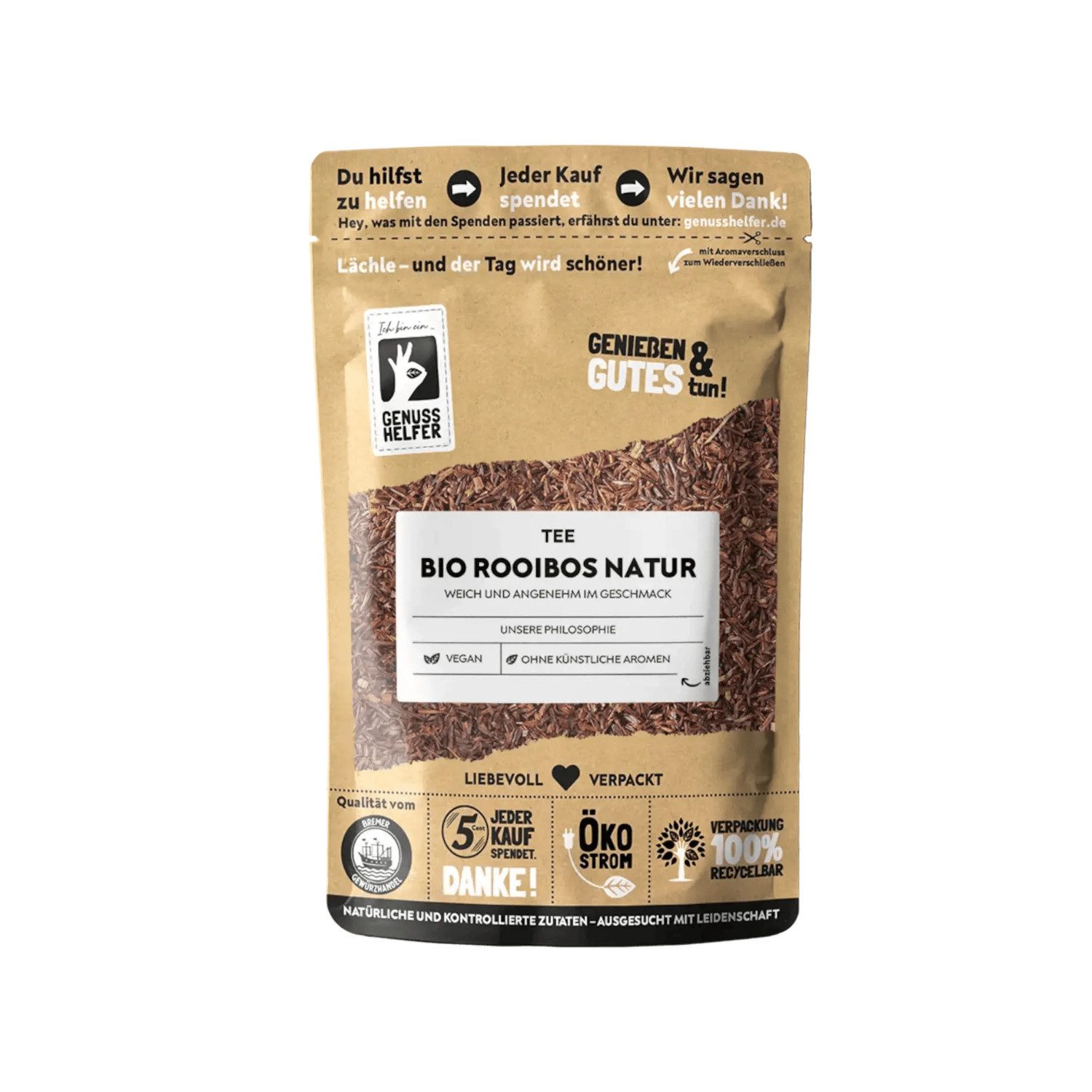 Bremer Gewürzhandel Tee Rooibos Natur, BIO, 100 g