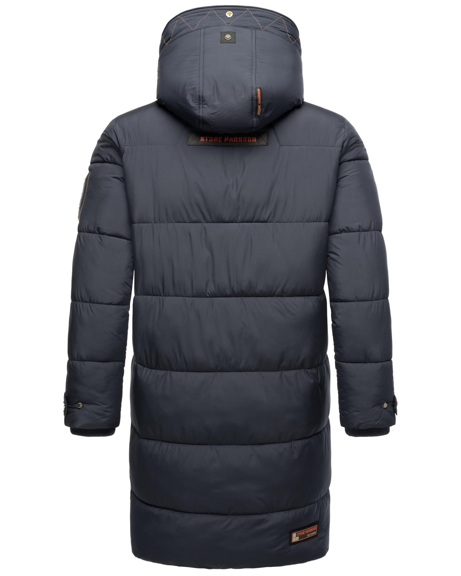 Stone Harbour Wintermantel Beviis Warmer Winter Steppmantel mit coolen Details