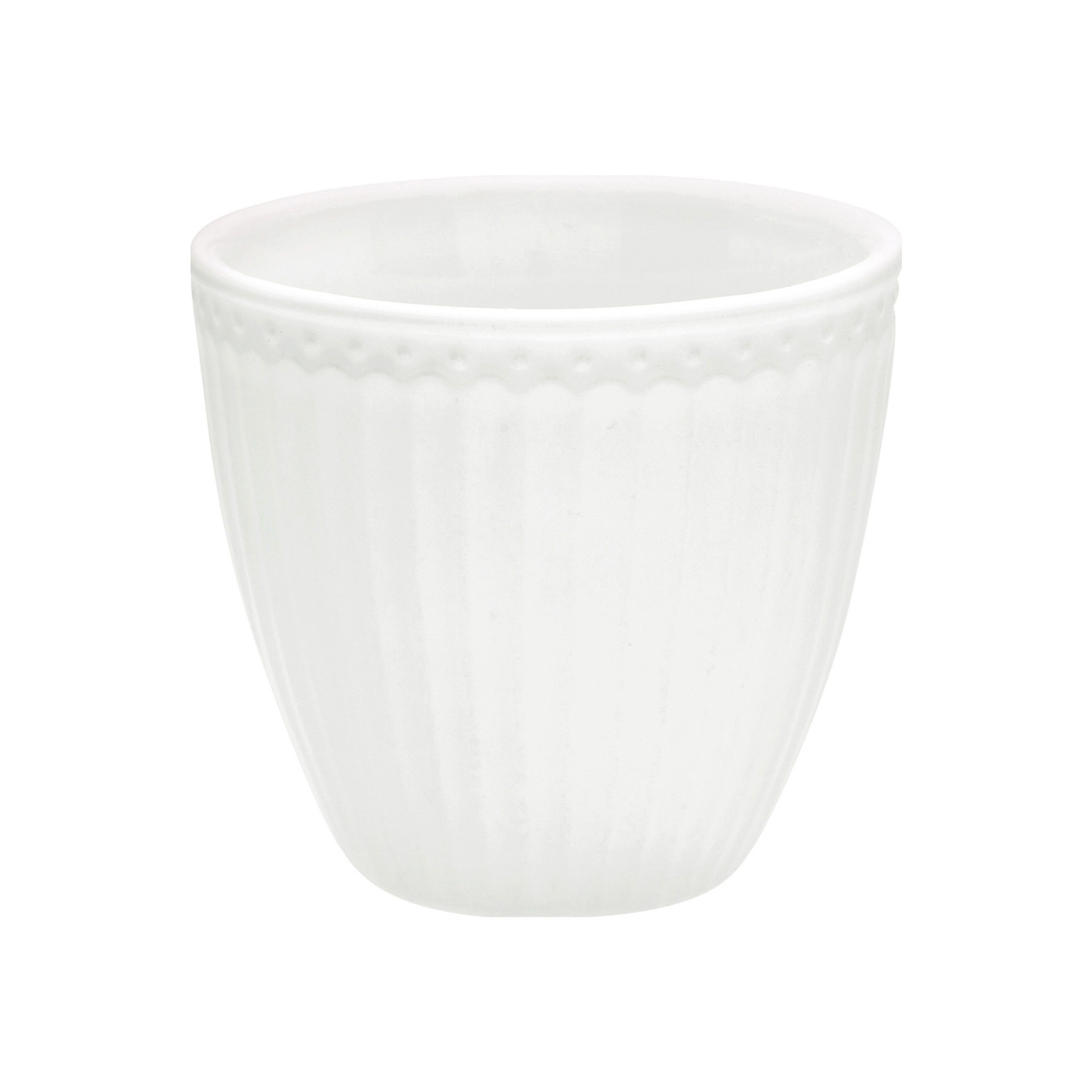 Greengate Becher GreenGate Latte Cup Alice Weiß