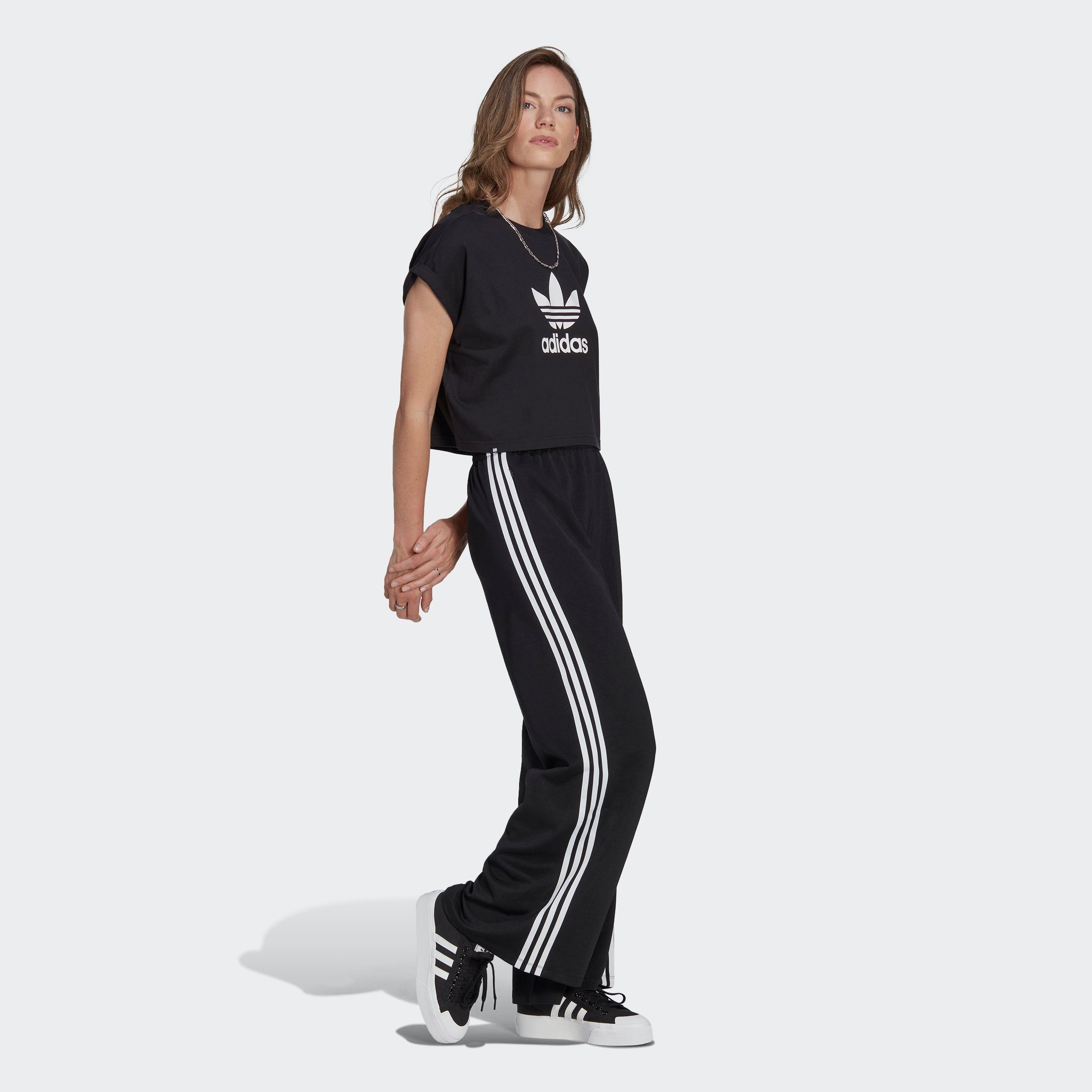 Black ADICOLOR adidas Originals T-Shirt CLASSICS