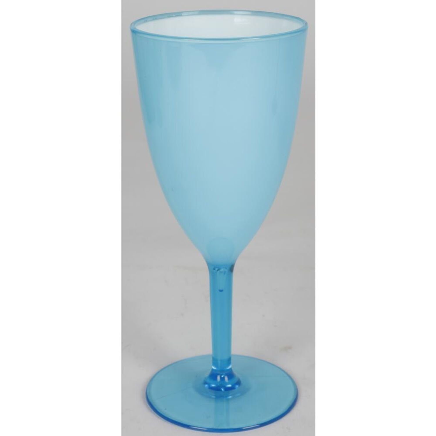 BURI Glas 18x Glas Kunststoff Gläser Becher Wein Getränke Geschirr Trinken Campi, Kunststoff