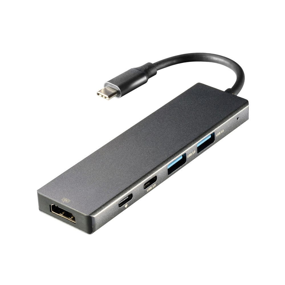 5in1 USB-C® Aluminium Multiport Hub (45963) Adapter