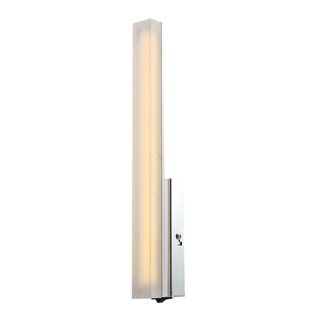 GLOBO LIGHTING LED Wandleuchte, LED-Leuchtmittel fest verbaut, Warmweiß, LED 7 Watt Wand Leuchte Wohn Ess Zimmer Beleuchtung Chrom Küchen Lampe. € 29,99