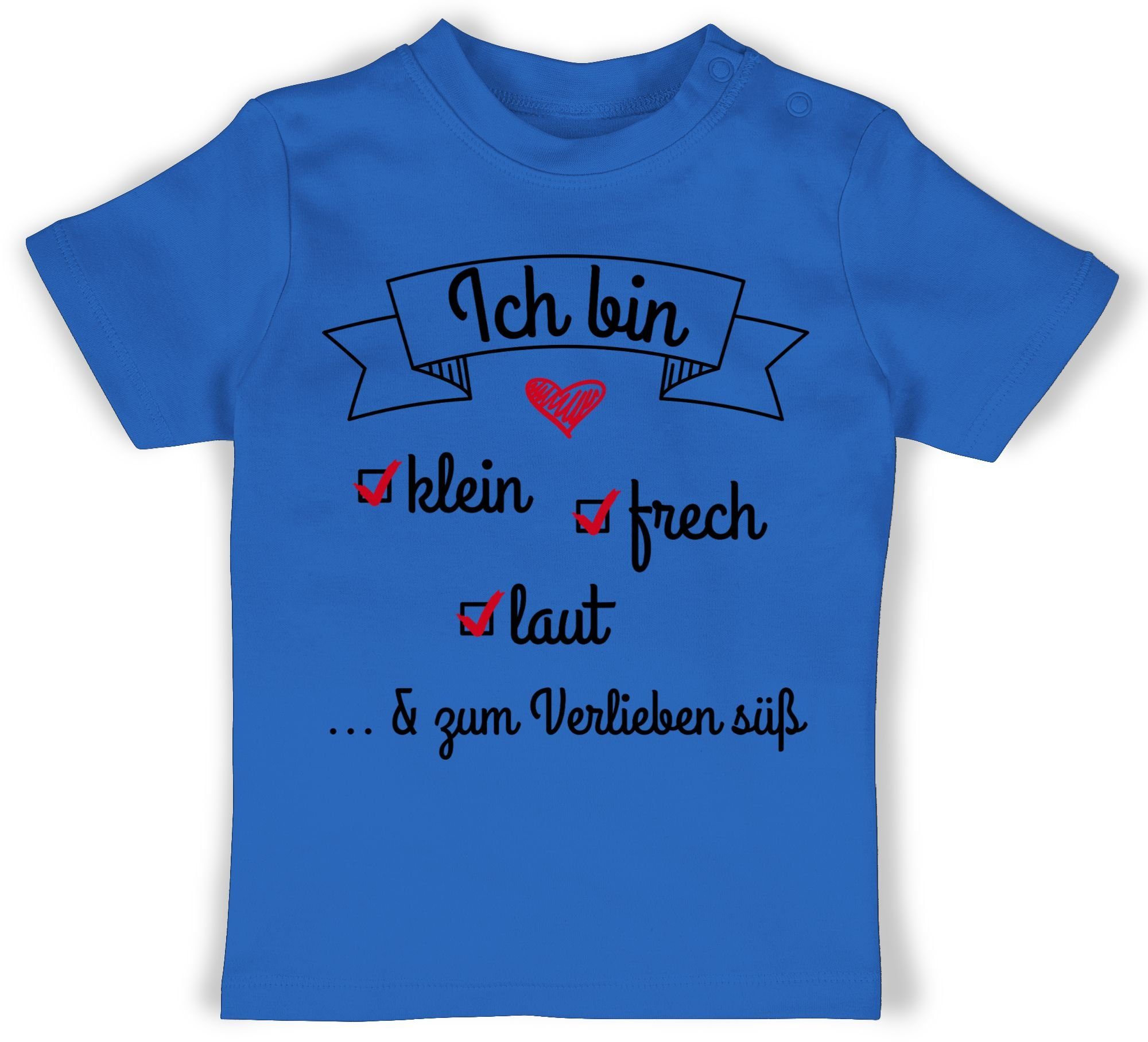Shirtracer TShirt »Ich bin klein frech laut Statement Sprüche Baby