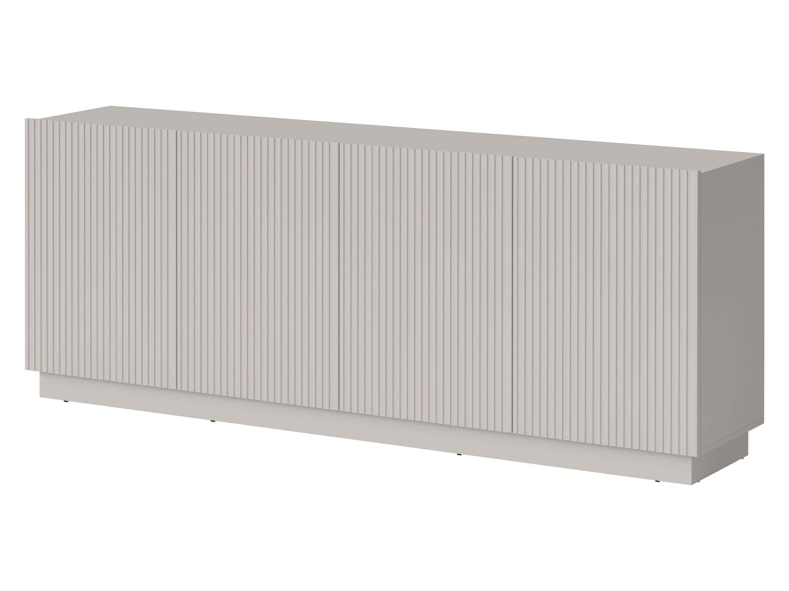 MIRJAN24 Kommode Liverti 200 4D (mit vier Drehtüren), 200x42x78 cm