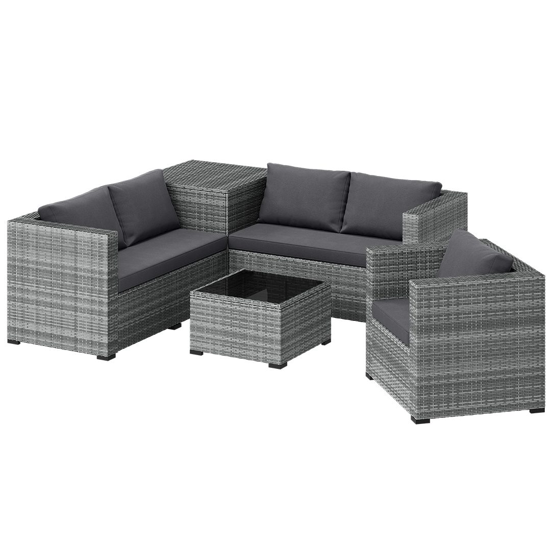 STEELSØN Sitzgruppe Veloria, (2 Sofa, Tisch, günstig online kaufen