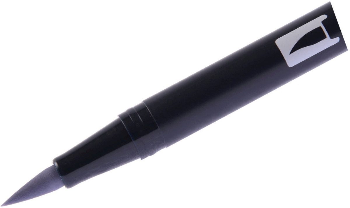 TOMBOW Filzstift Dual-Fasermaler ABT mit Rundspitze/Pinselspitze cool grey 1