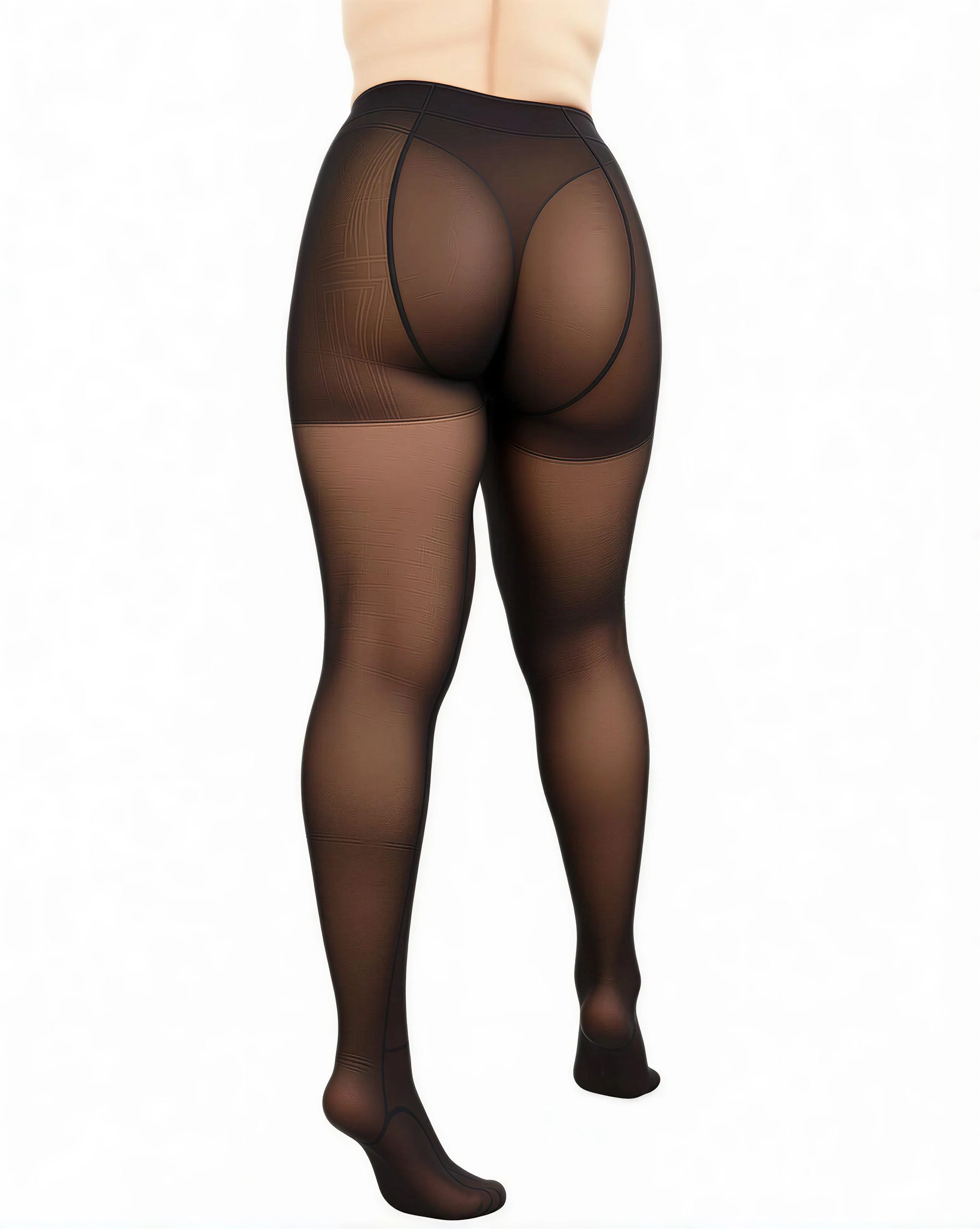 Gabriella Halterlose Strümpfe CALZE LANA 20 DEN (2-Paar, 1 Paar) elegant