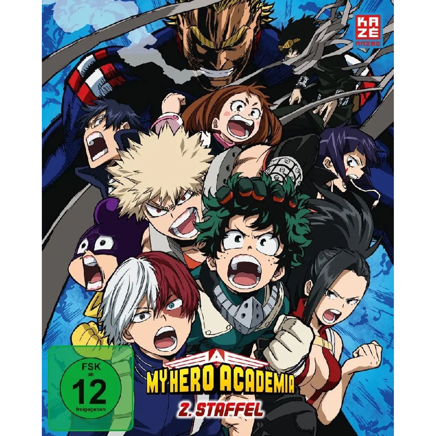 Crunchyroll DVD My Hero Academia - 2. Staffel - Gesamtausgabe - DVD Box (5 Discs)...