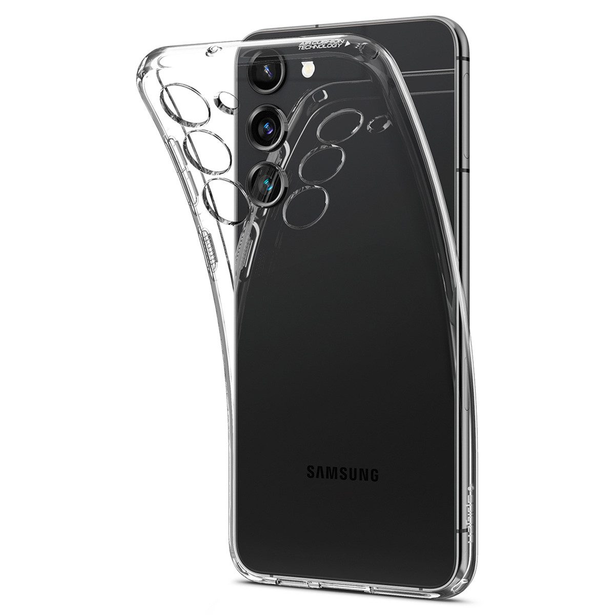 Spigen Backcover Spigen Liquid Crystal Case für das Samsung Galaxy S23 - Transparent