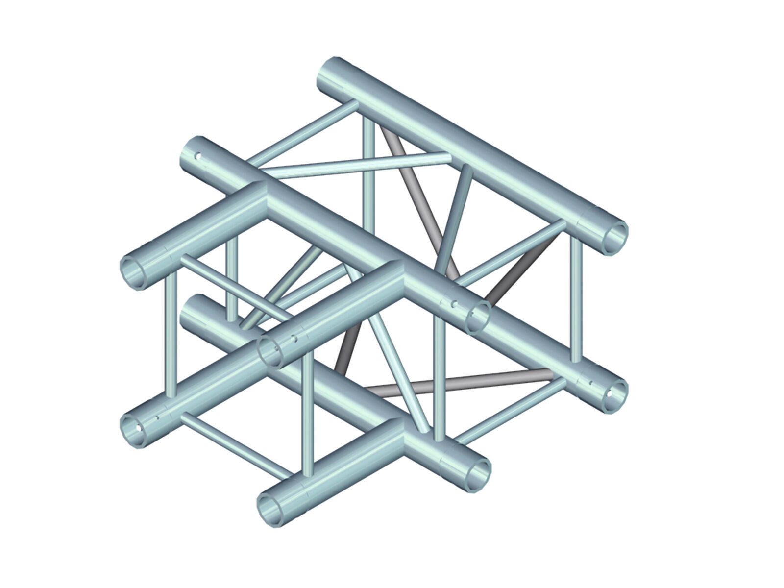 Thumbnail - Alutruss Rahmentraverse ALUTRUSS QUADLOCK QL-ET34 T-35 3-Wege-T-Stück