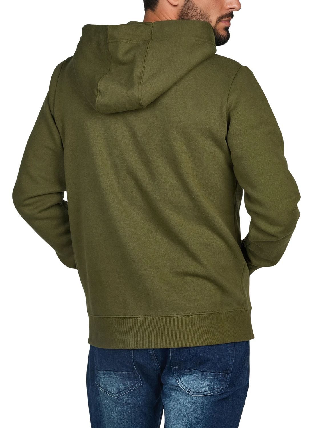 riverso Kapuzensweatjacke Herren Sweatjacke RIVNoah Regular Fit Hoodie mit Kängurutasche