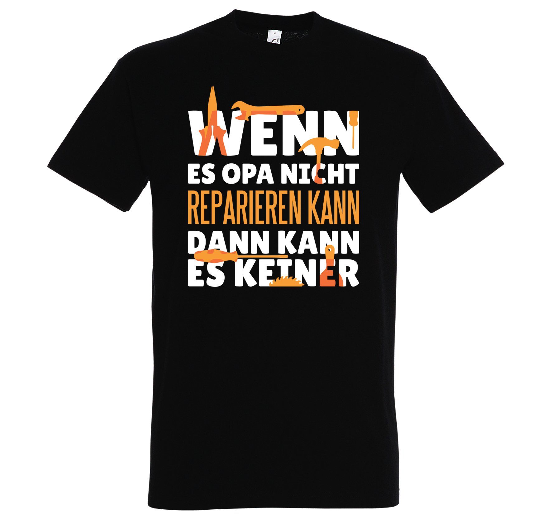 T-Shirt Opa Reparieren Herren Shirt