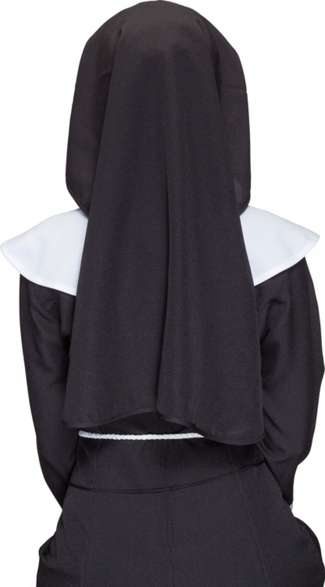 Orlob Nonnen-Kostüm Nonnenhaube Nonne Kopfbedeckung Kirche Kloster Karneval Fasching Party